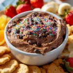 Recipe card for Chocolate Dunkaroo Dip